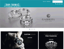 Tablet Screenshot of johnthomasjewelers.com